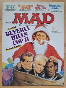 Alemán MAD Nº224 - EXCELENTE Z1 ORIGINAL BSV COMICHEFT Sátira Alfred E. Neumann - Imagen 1 de 3