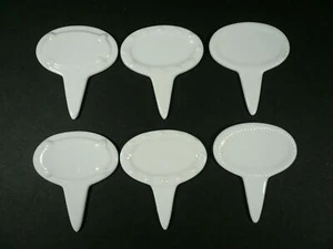Set of 6 Ceramic Place Markers - Picture 1 of 4