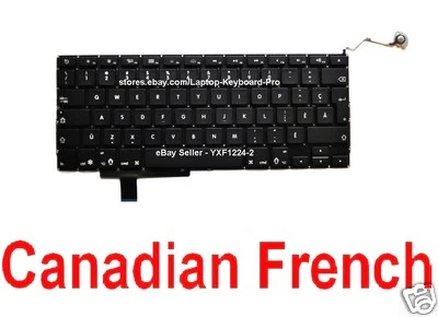 Keyboard for Apple MacBook Pro A1297 - CF Canadian French - Image 1 of 2