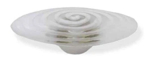(5 Pack) 3-3/4 inch Betsy Fields Swirl Pull Clear with Satin Nickel - Picture 1 of 1