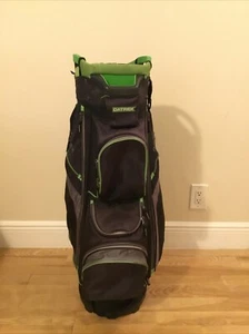 Datrek DG-Lite II Cart Golf Bag with 15-way Dividers & Rain Cover (Broken Strap) - Picture 1 of 11