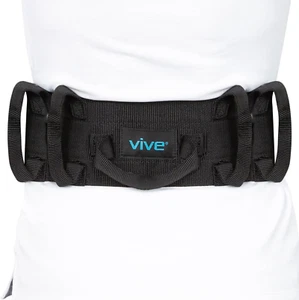 Cinturón de transferencia Vive Gait (300 libras) con asas - Seguridad de enfermería médica - Imagen 1 de 12