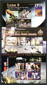 Antigua 2006 Raumfahrt Space Apollo Luna Weltraum 4384-4397 Block 633-635 MNH