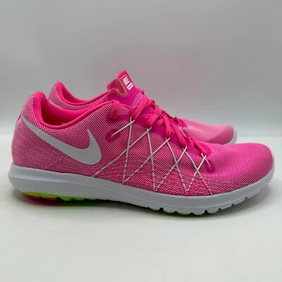 Nike Flex Fury 2 Pink Women's Running Shoes 819135-600 Size 11.5 US - Image 1 of 4