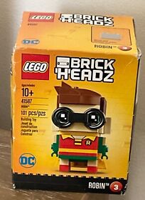LEGO 41587 Robin BrickHeadz New in Box Damaged Box