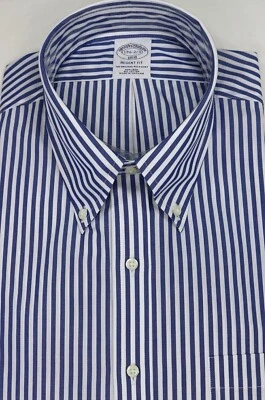 Camisa Polo Brooks Brothers Regent Fit The Original 17.5-32/33 Sin Hierro Nueva con Etiquetas $108.0 Foto 1 de 4