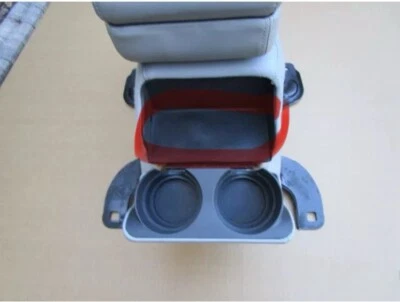 Almohadilla de goma portavasos delantero consola central Lincoln Town Car 03-11 Foto 1 de 2