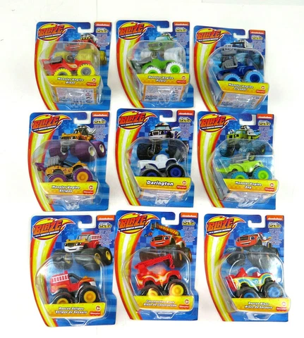 Nickelodeon Blaze And The Monster Machines Diecast Truck Assortment You Choose Cover