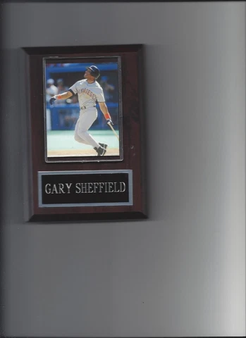 GARY SHEFFIELD PLAQUE BASEBALL SAN DIEGO PADRES MLB Cover