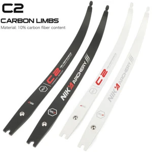 Archery ILF Recurve Bow Limbs Carbon 12-50lbs 68" Target Hunting NIKA C2 - Picture 1 of 25