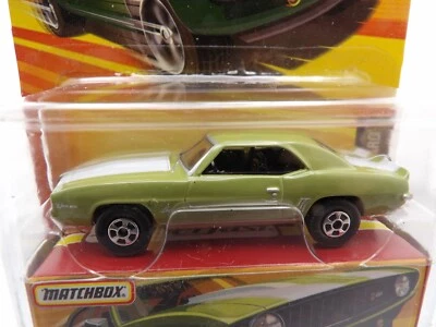 1969 雪佛兰 CAMARO #7 2005 火柴盒超快系列 1: 64 模铸 — 第 1/4 张图片