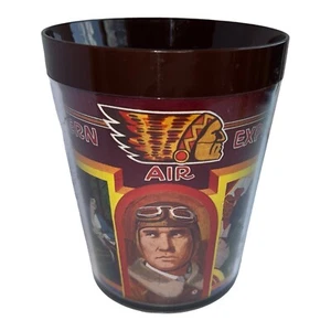 Vintage Western Air Express Coffee Tea Hot Beverage Airplane Mug Cup Flambeau - Picture 1 of 7