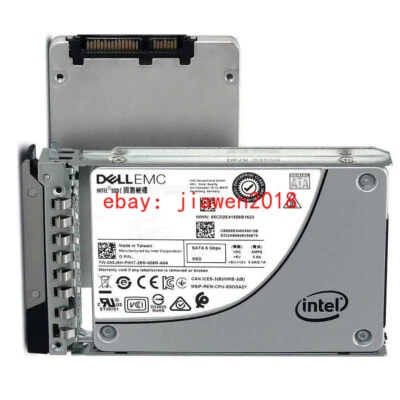 NEW DELL 1.92TB 2.5" SATA 6G PowerEdge 14Gen 15G 16G R640 R650 Server SSD - Image 1 of 4