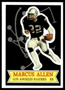 1984 Topps #1 Marcus Allen Los Angeles Raiders Edición Coleccionista ¡Como Nuevo! - Imagen 1 de 2