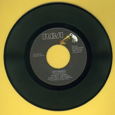 Perry Como - 3  Records -  Ave Maria / Ivy Rose / I Don't Know What He Told You - Imagem 1 de 3