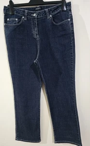 BHS Blue Stretch Jeans Size 14 - Picture 1 of 3