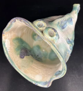 Studio Art Pottery Big Mouth Bass Sink Sponge Holder - Picture 1 of 10