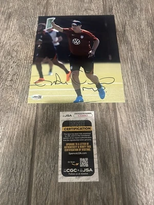 MAURICIO POCHETTINO SIGNED TEAM USA SOCCER 8X10 PHOTO JSA COA AUTOGRAPHED COACH - Image 1 of 2