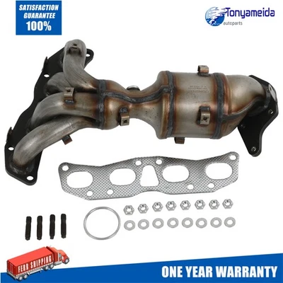 Colector de escape de acero con convertidor catalítico para Nissan 2007-2013 Altima 2,5 L Foto 1 de 4