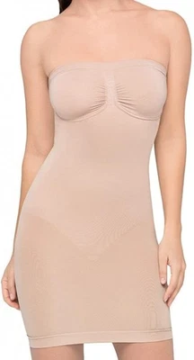 Full Body Strapless Seamless Women Shapewear Slimming Nude size Medium - Image 1 of 4