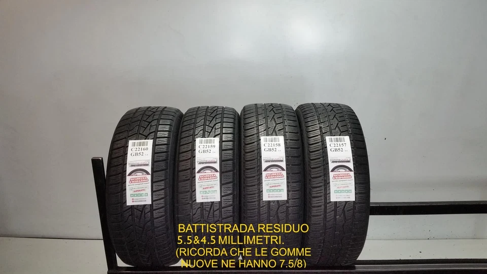 GOMME USATE  4 STAGIONI 185/55R15 82H TOYO E TYFOON M+S  PNEUMATICI USATI C22160 - Immagine 1 di 1