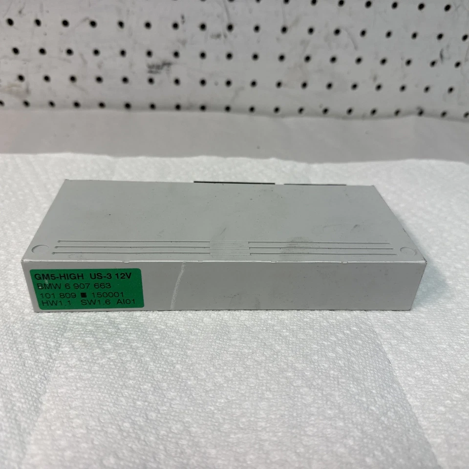 Módulo de control de carrocería BCM (GM5) - BMW 330CI E46 2001 cupé - 01-03 OEM 6907663 Foto 1 de 4