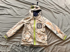 Cat & Jack Toddler  Silver Alien Windbreaker Kids Jacket - NWT- Sz: 5T - Picture 1 of 4