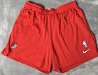 Portland Trail Blazers Nike Nba Shorts Dn8260-657 Red Mens Size Xxxl Brand Used