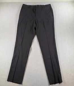 NWT APT 9 No Iron Dress Pants Mens 33x32 Black Slim Fit Premier Flex Chino Slack - Picture 1 of 7