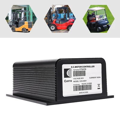 Controlador de velocidad del motor 1253-8001 DC80v 600A programable para carretilla elevadora Curtis PMC Foto 1 de 4