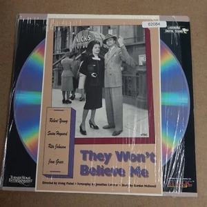 They Won'T Believe Me Laserdisc Ld Movie - Picture 1 of 2