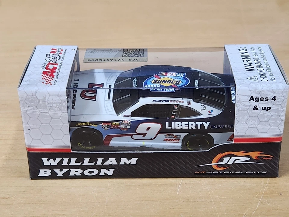 William Byron Liberty University Xfinity 2017 Novato del Año 1/64 NASCAR Foto 1 de 1