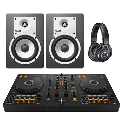 Pioneer DJ FLX-4 + Fluid Audio C5BT + M40X Bundle - Image 1 of 4