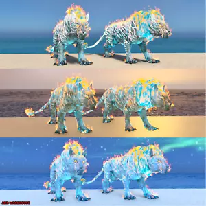 Glacial Pyromane Mating Pair - Two Types - Ark Ascended Crossplay PVE - Picture 1 of 5