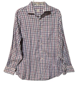 Peter Millar Crown Sport kariertes Langarmhemd Herren XL - Bild 1 von 4