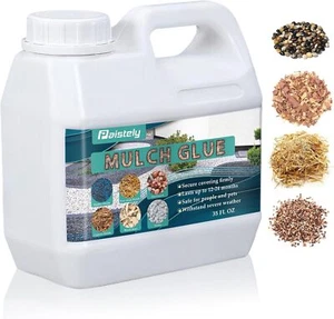 Mulch Glue for Landscaping Powerful Concentrated Rock Glue for Pea Gravel Gra... - Picture 1 of 4