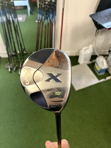 CALLAWAY X 15 Degree 3W Fairway Wood Mid/Low Torque R Flex Graphite RH - Picture 1 of 4