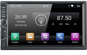 Stereo Autoradio 2 DIN 7" HD Touch Screen BT USB ctc-7060 - Foto 1 di 1