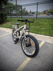 Wild tan M-5600  Mid -Drive E-Bike 1000 W Hunting Electric Fat Bike - Picture 1 of 12