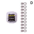 5Pairs 6-12 Speed Bike Chain Quick Link Connector MTB Bicycle E Road W9D2
