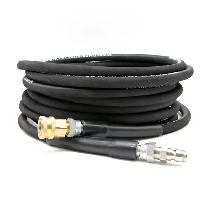 10m 5/16" Hose 3/8 Quick release male female coupling High Pressure Wash 250 BAR