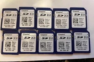 2GB SD cards - Picture 1 of 1