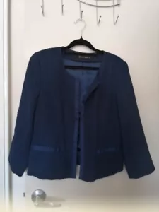 Trent Nathan Size 14 Blue Longsleeve Women's Jacket - Picture 1 of 9
