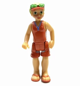 FISHER PRICE GO ANYWHERE Sweet Streets SWIMMING POOL LIFEGUARD SWIMMER GIRL Teen - Picture 1 of 4