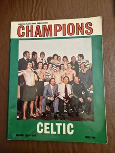 CELTIC PLAYER POOL PUBLIKATION CHAMPIONS SAISON 1976-1977 - 36 SEITEN SPECIAL - Bild 1 von 1