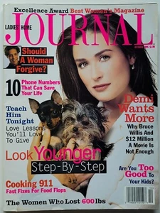 DEMI MOORE October 1995 LADIES HOME JOURNAL Magazine - Picture 1 of 1