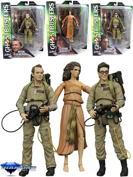 Diamond Select Toys Ghostbusters Select 2016 Serie 2 Figura de Acción Juego de 3 Nuevo Foto 1 de 4