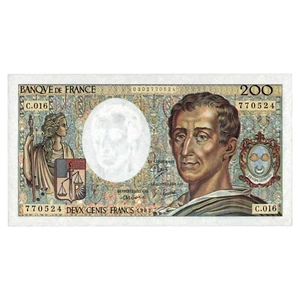 France billet 200 Francs Montesquieu F.70 NEUF (CHOISIR Année et Alphabet) - Imagen 1 de 2