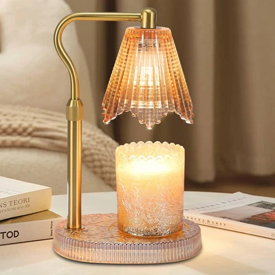 Lámpara Calentador de Velas con Ajuste de Altura - Calentador Eléctrico de Fusión de Cera con Atentador Foto 1 de 4