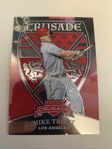 2018 Panini Crusade Mike Trout #19 Los Angeles Angels - Picture 1 of 2